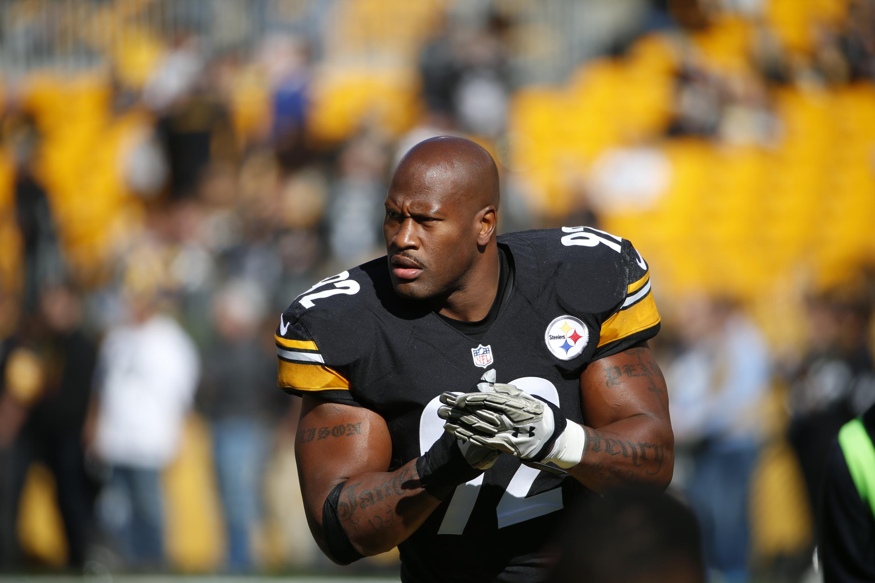 Steelers LB James Harrison on Fake News, Anthem Protest - Sports