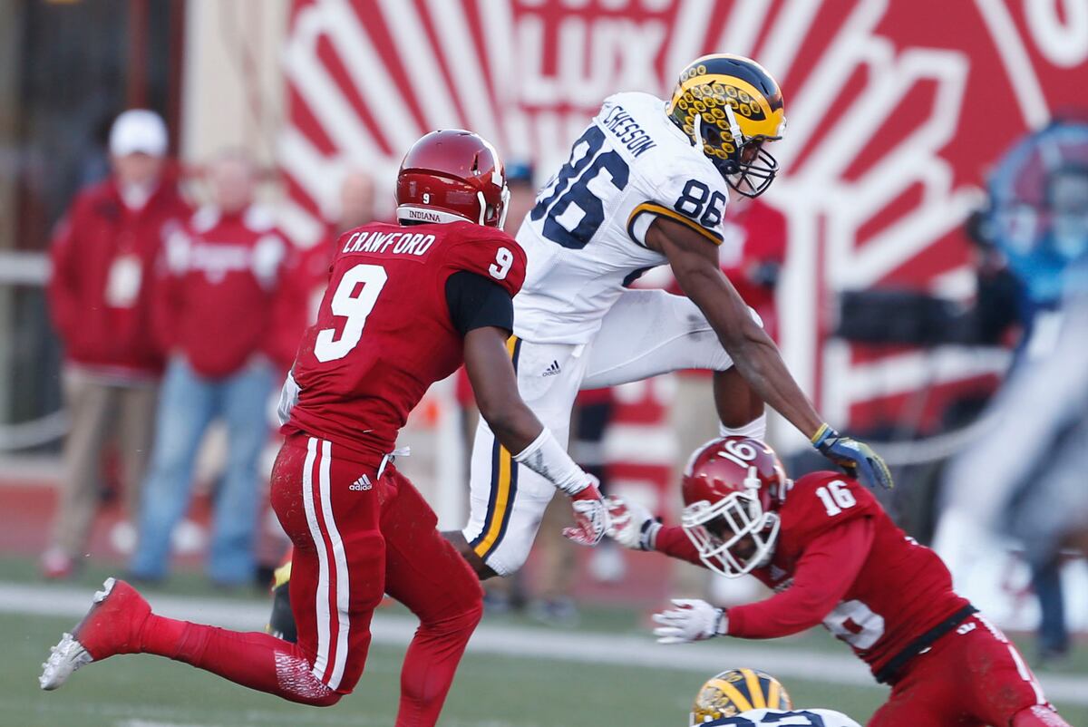 Jehu Chesson vs. Indiana: Stats, Highlights and Reaction