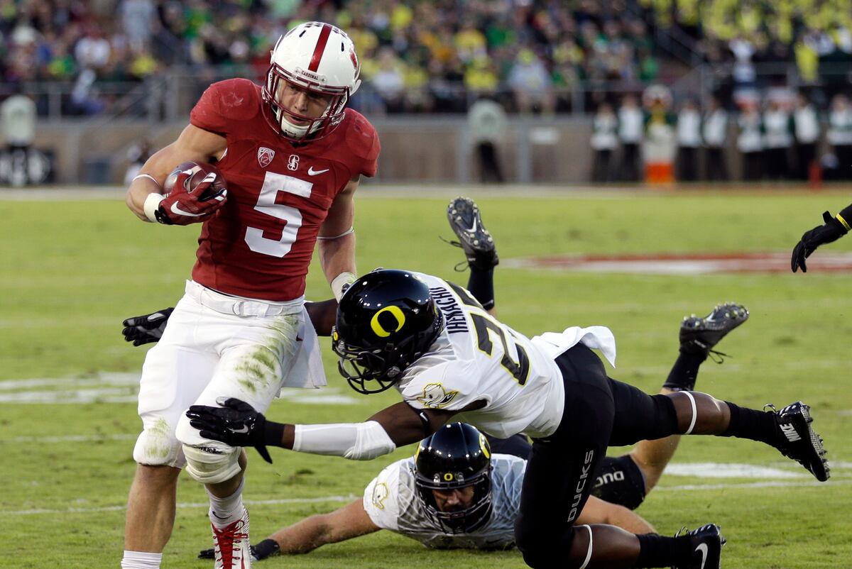 Christian McCaffrey Sets Stanford Record for SingleSeason AllPurpose