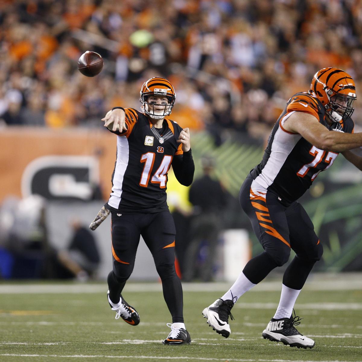 Monday Night Football Week 10: TV Schedule, Live Stream for Texans vs. Bengals