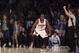 New York Knicks guard Langston Gallowaycelebrates after his 3-point shot to close the first half against the Milwaukee Bucks in an NBA basketball game Friday, Nov. 6, 2015, at Madison Square Garden in New York. (AP Photo/Kevin Hagen)