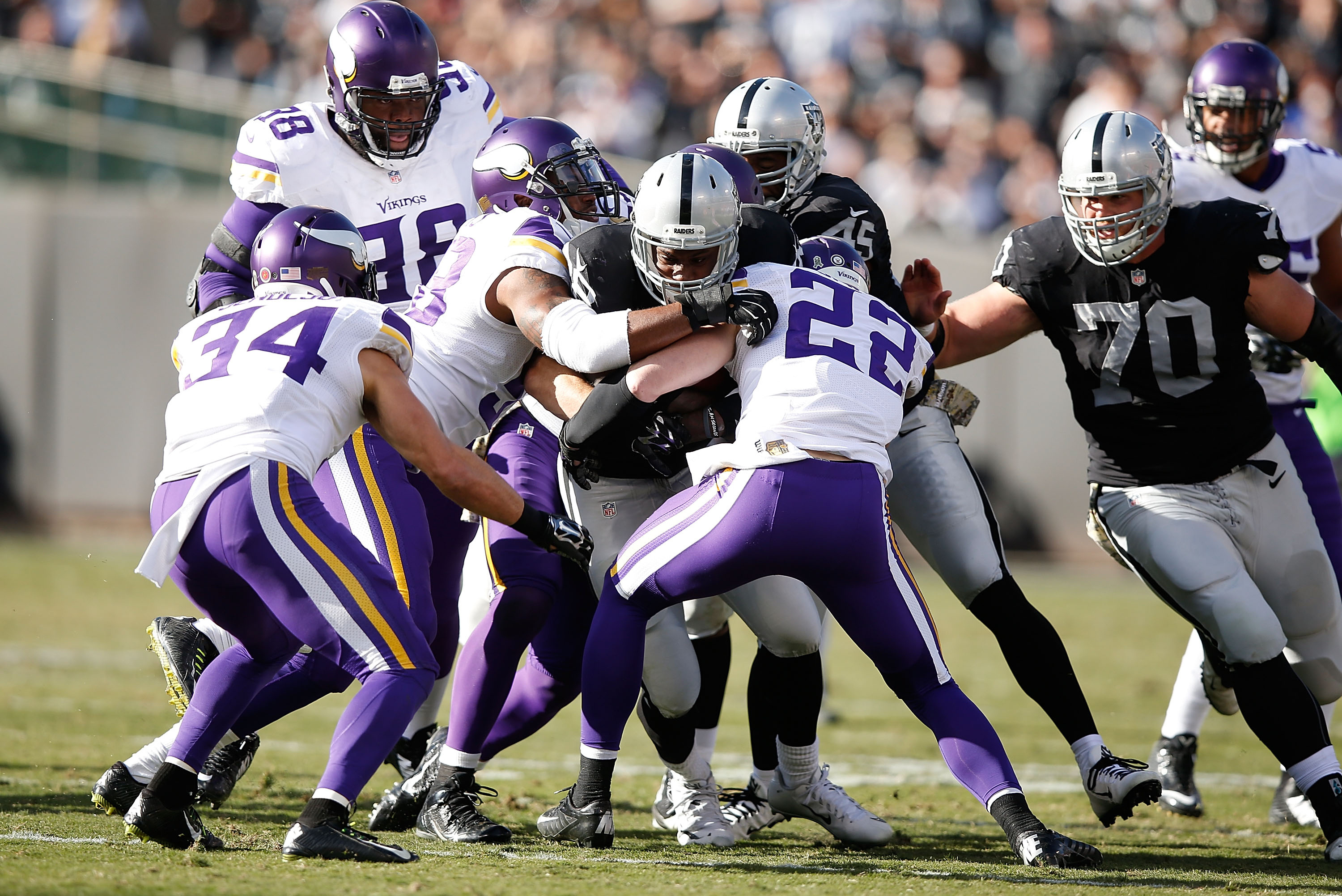 Minnesota Vikings dominate the Oakland Raiders: Recap, score, stats and  more 