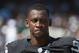 September 20, 2015; Oakland, CA, USA; Oakland Raiders defensive end Aldon Smith (99) during the first quarter against the Baltimore Ravens at O.co Coliseum. The Raiders defeated the Ravens 37-33. Mandatory Credit: Kyle Terada-USA TODAY Sports