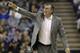 Houston Rockets head coach Kevin McHale calls out instructions to his team during the second half of an NBA basketball game against the Sacramento Kings in Sacramento, Calif., Friday, Nov. 6, 2015. The Rockets won 116-110.(AP Photo/Rich Pedroncelli)