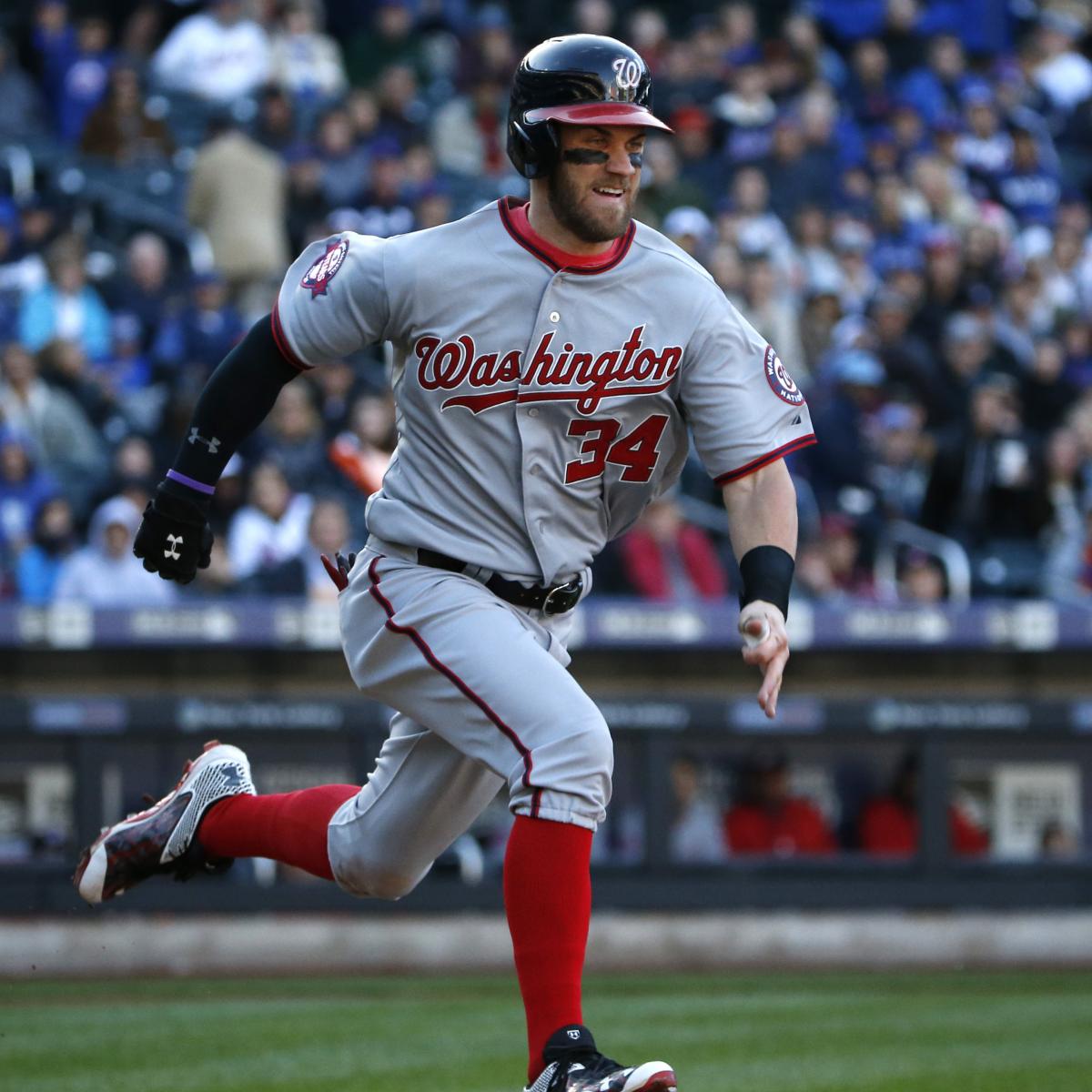 Washington Nationals' Bryce Harper: Still Baseball Cyborg, No More
