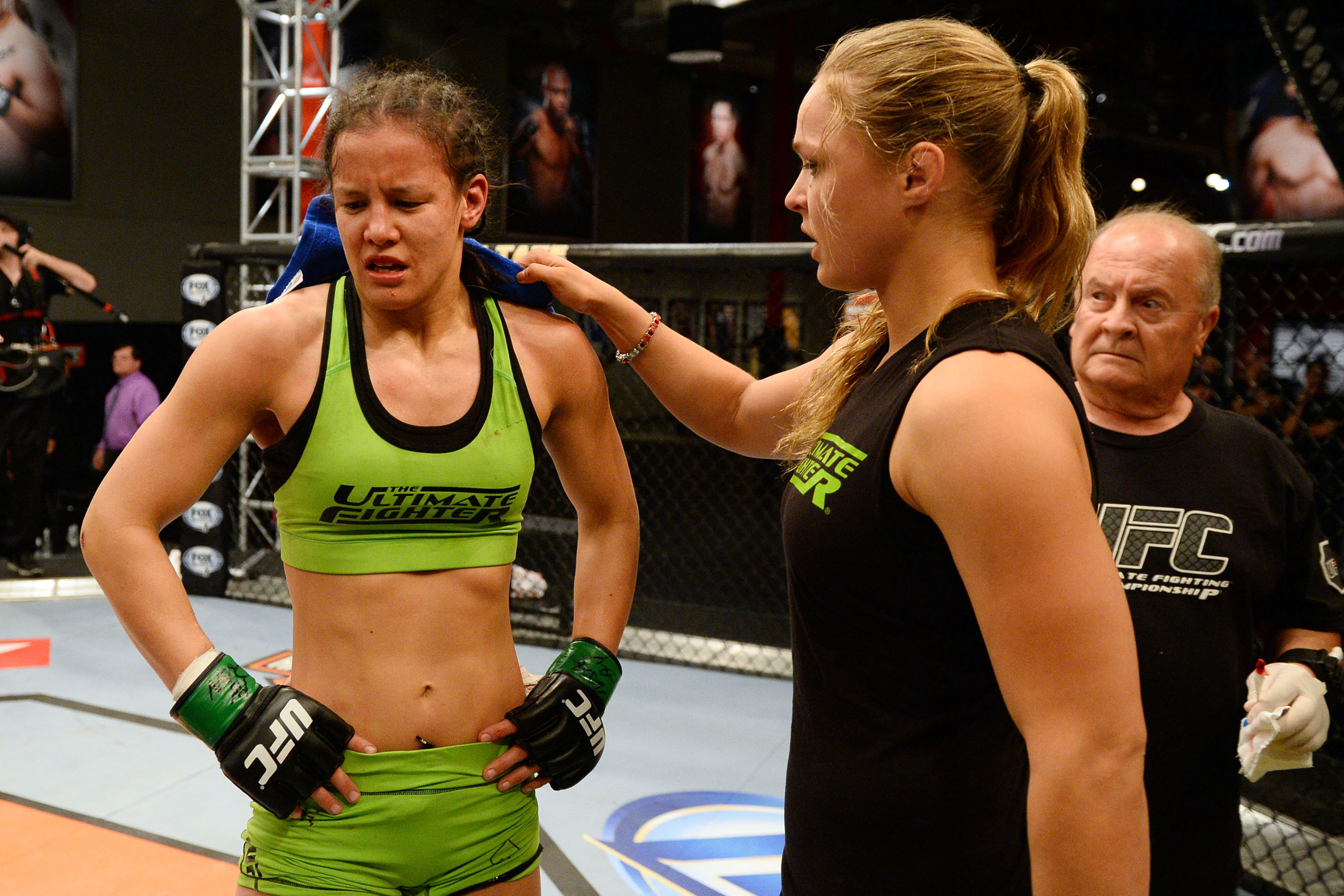 Ronda Rousey's Friend Shayna Baszler Rides to Aid of Fellow 'Hors...