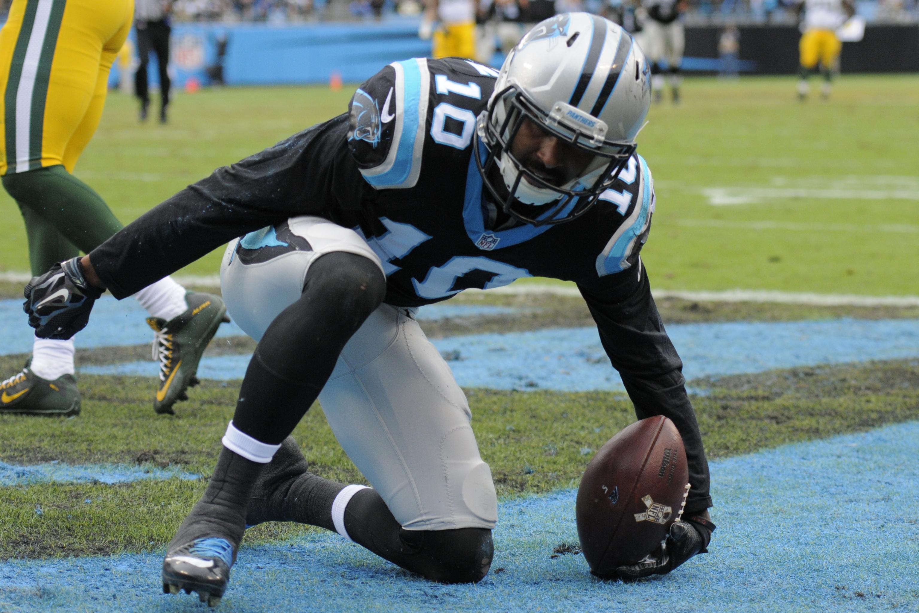 Carolina Panthers wide receiver Corey Brown beats Arizona