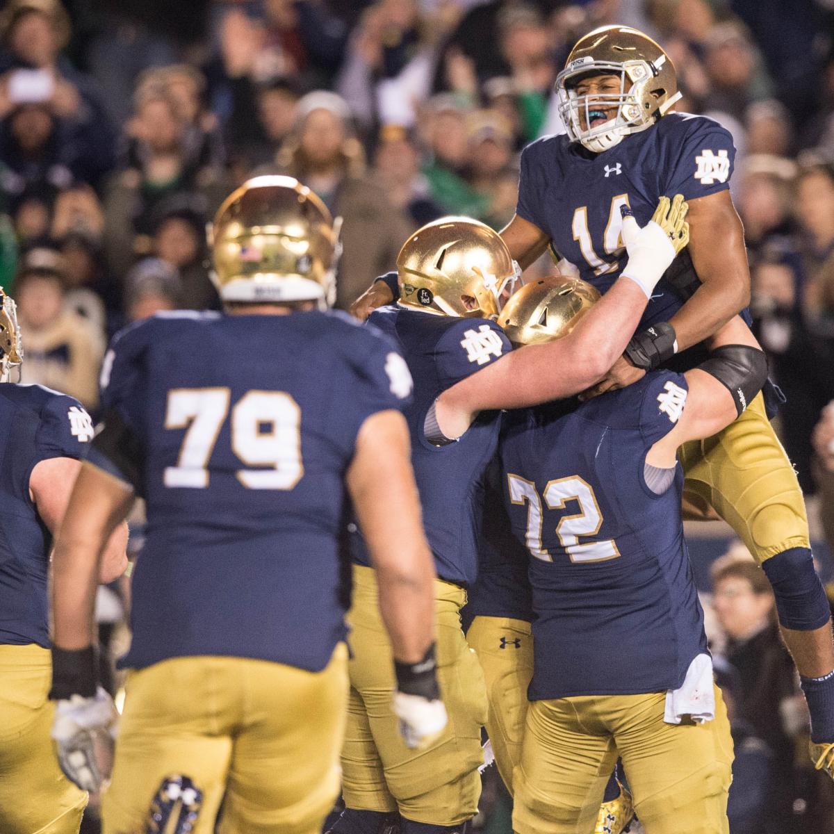 Notre Dame vs. Stanford Complete Game Preview News, Scores