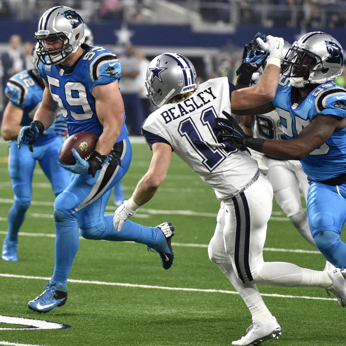 Panthers vs. Cowboys Score, Twitter Reaction for 2015 Thanksgiving Day