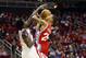 Nov 27, 2015; Houston, TX, USA; Philadelphia 76ers point guard Phil Pressey (R) shoots the ball as Houston Rockets point guard Patrick Beverley (L) defends during the second half at Toyota Center. Mandatory Credit: Soobum Im-USA TODAY Sports