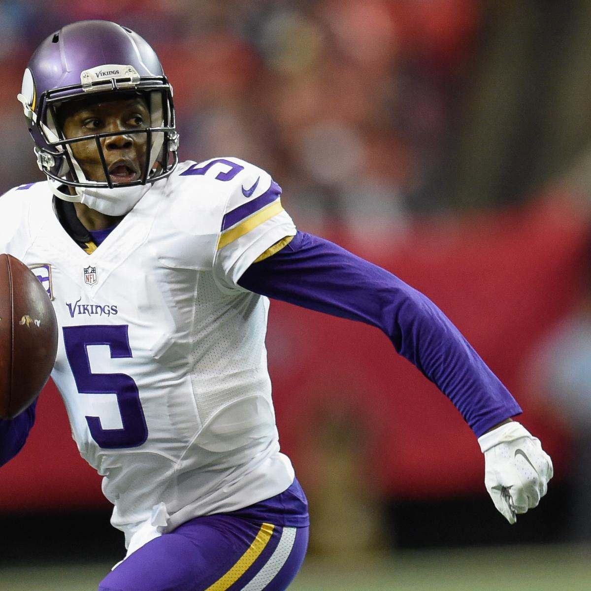 : Teddy Bridgewater Minnesota Vikings Blackout Player