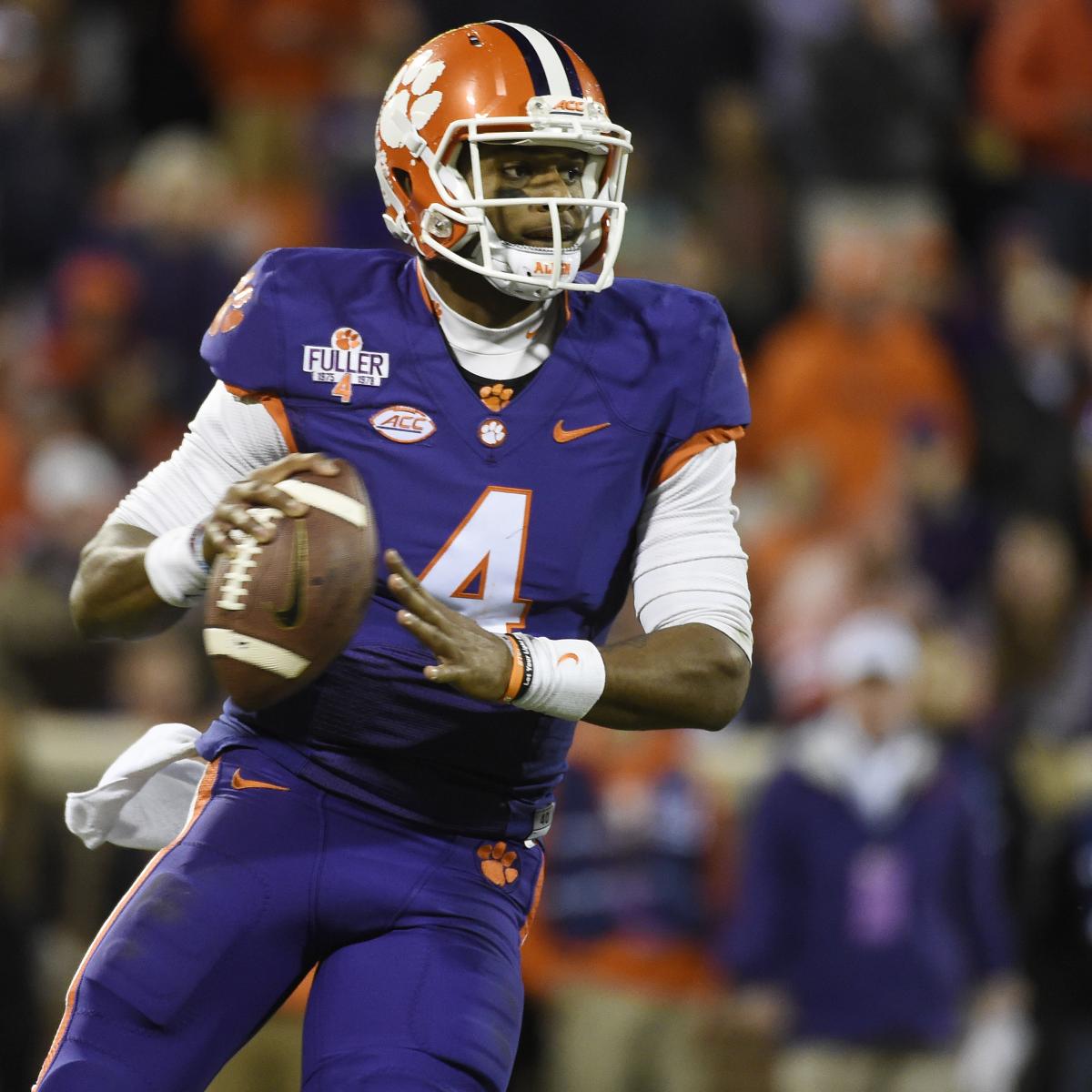 Deshaun Watson Named ACC Player of the Year: Latest ...
