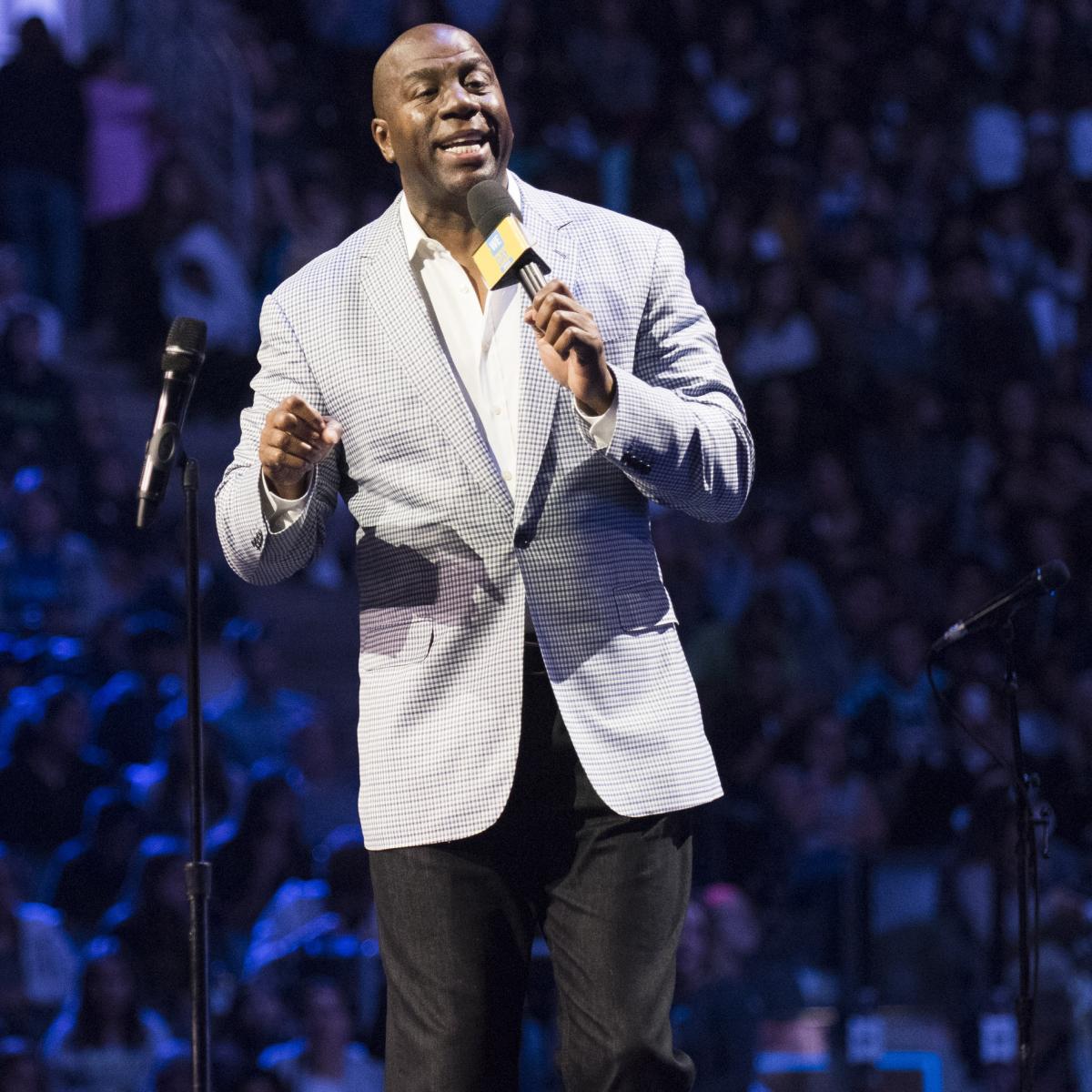 Magic Johnson Comments on Jim Buss' Ability as Lakers ...