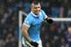 Manchester City's Argentinian striker Sergio Aguero runs during the English Premier League football match between Manchester City and Southampton at The Etihad stadium in Manchester, north west England on November 28, 2015. AFP PHOTO / LINDSEY PARNABY
RESTRICTED TO EDITORIAL USE. No use with unauthorized audio, video, data, fixture lists, club/league logos or 'live' services. Online in-match use limited to 75 images, no video emulation. No use in betting, games or single club/league/player publications. / AFP / LINDSEY PARNABY (Photo credit should read LINDSEY PARNABY/AFP/Getty Images)