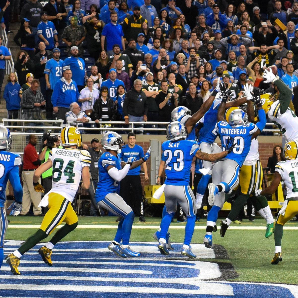 Green Bay Packers vs. Detroit Lions Green Bay Grades, Notes and Quotes