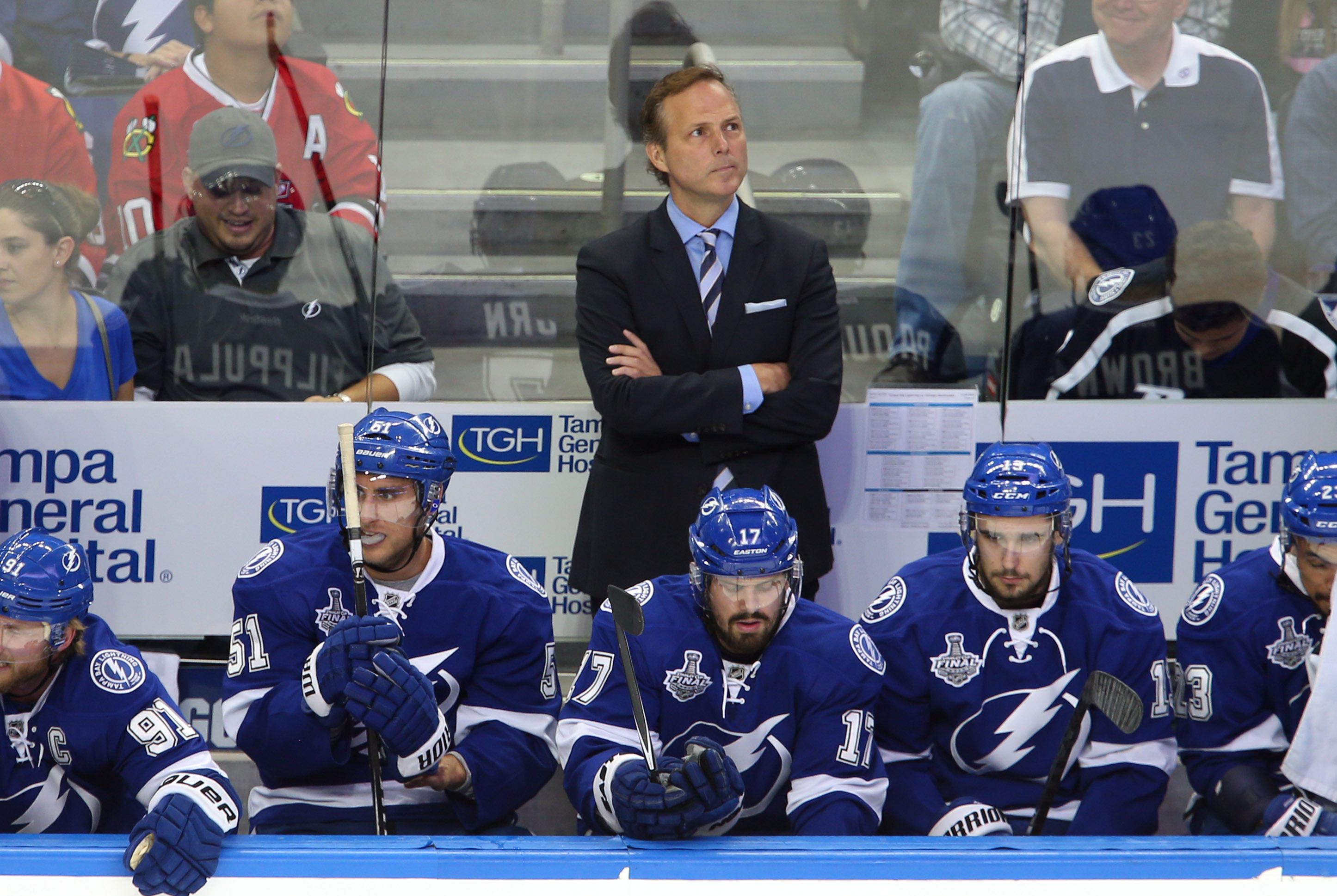 Tampa bay lightning hockey team hi-res stock photography and