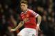 Manchester United's Uruguayan defender Guillermo Varela crosses the ball during the English Premier League football match between Manchester United and West Ham United at Old Trafford in Manchester, north west England, on December 5, 2015. AFP PHOTO / OLI SCARFF
RESTRICTED TO EDITORIAL USE. No use with unauthorized audio, video, data, fixture lists, club/league logos or 'live' services. Online in-match use limited to 75 images, no video emulation. No use in betting, games or single club/league/player publications. / AFP / OLI SCARFF (Photo credit should read OLI SCARFF/AFP/Getty Images)