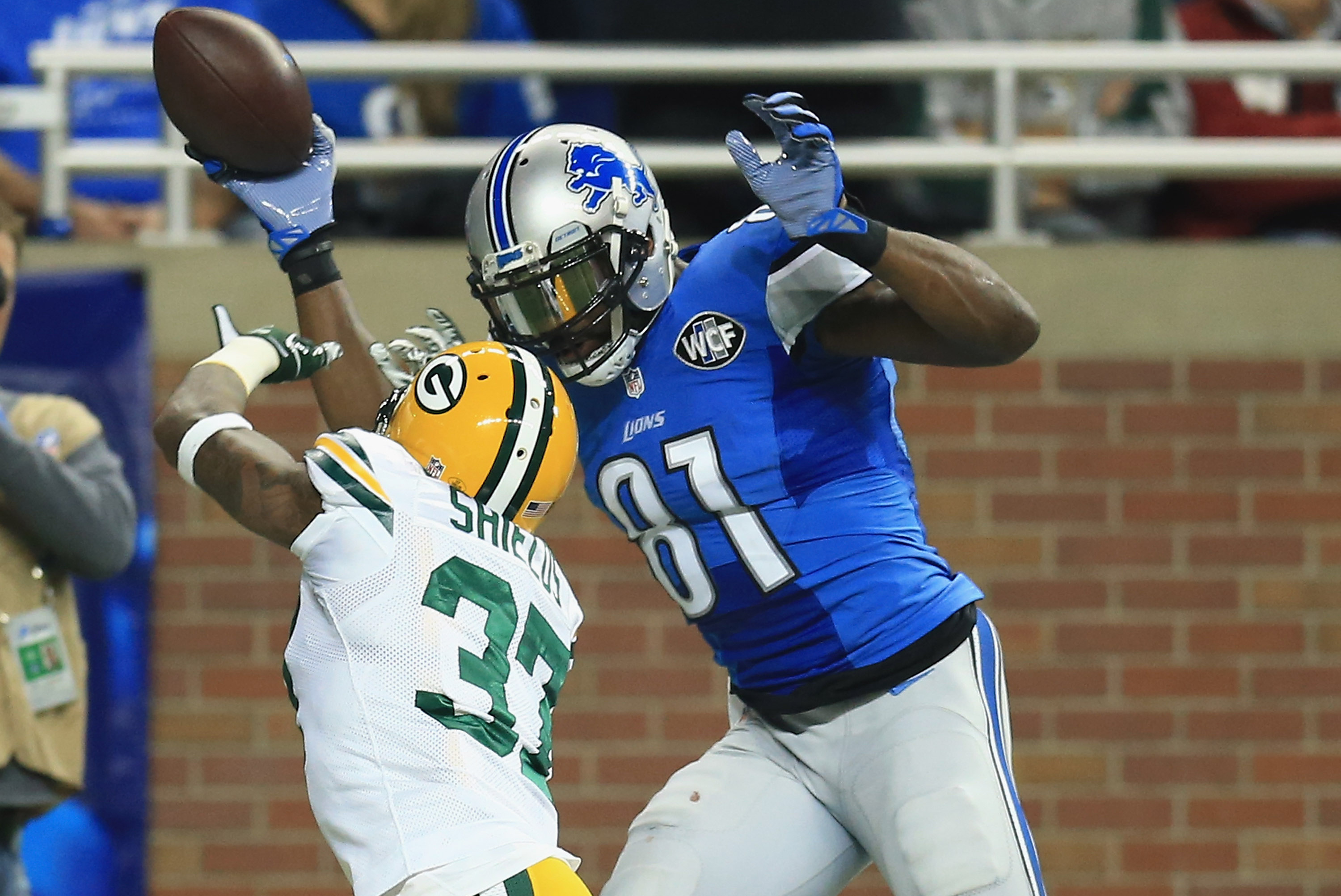 Calvin Johnson Sets Record with 15th Touchdown Against Packers | News, Scores, Highlights, Stats, and Rumors | Report