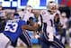 New York Giants' Jasper Brinkley (53) grabs New England Patriots' Tom Brady (12) during the second half of an NFL football game Sunday Nov. 15, 2015, in East Rutherford, N.J. Brady fumbled the ball on the play. (AP Photo/Gary Hershorn)