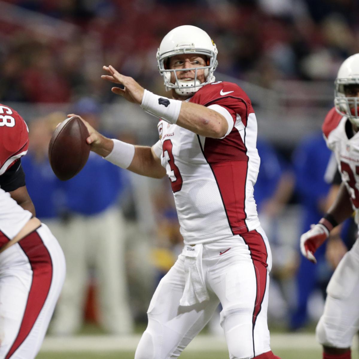 MVP Candidate Carson Palmer, Cardinals Stand Out in Playoff Crowd | Bleacher Report | Latest ...
