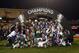 Dec 6, 2015; Columbus, OH, USA; Portland Timbers players pose for a team photo with the MLS Cup after defeating the Columbus Crew in the 2015 MLS Cup championship game at MAPFRE Stadium. Mandatory Credit: Geoff Burke-USA TODAY Sports