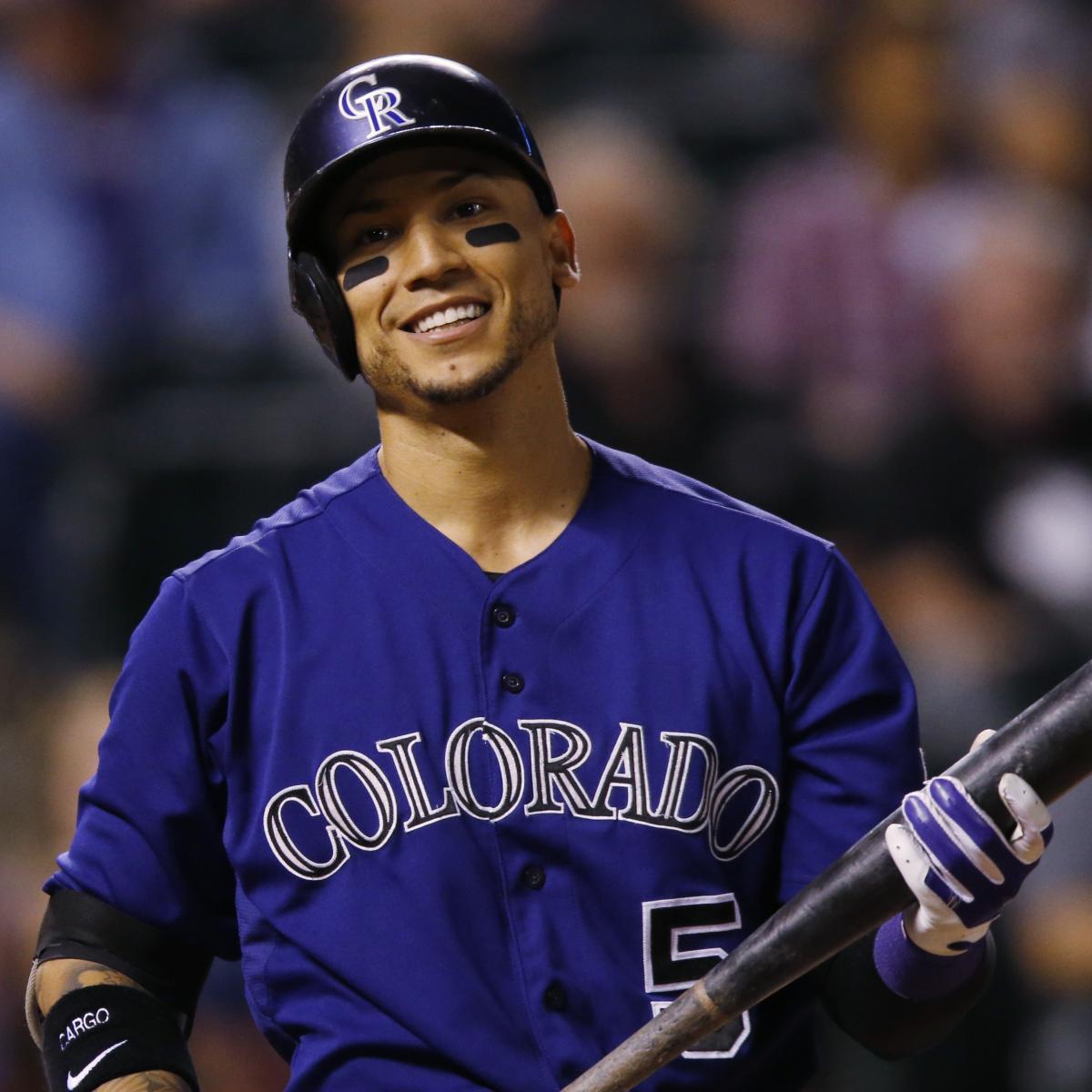 Carlos Gonzalez Trade Rumors: Latest News and Speculation on Rockies OF's Future ...1200 x 1200