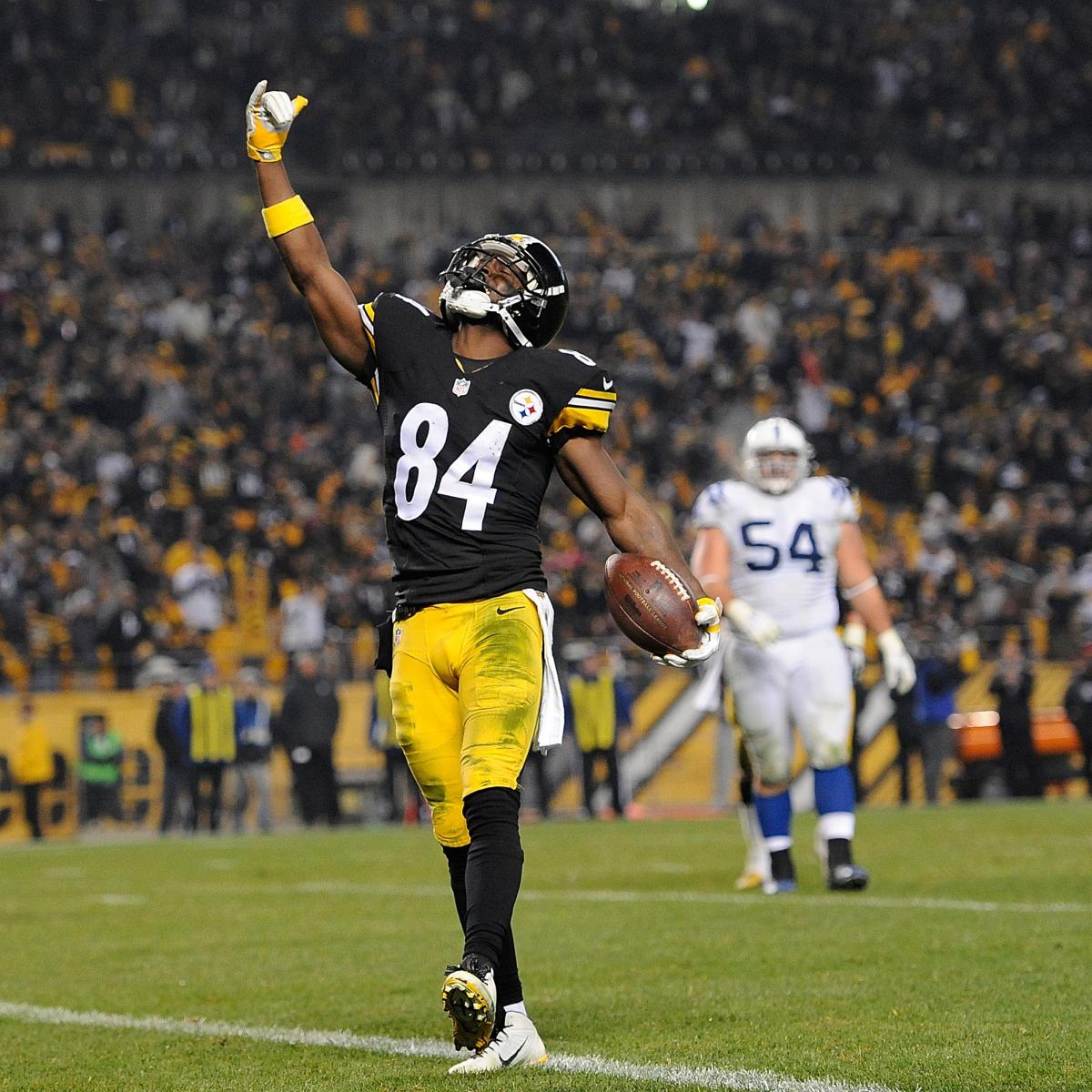 Antonio Brown: Why He's the NFL's Top Dog at Wide Receiver | Bleacher Report | Latest ...
