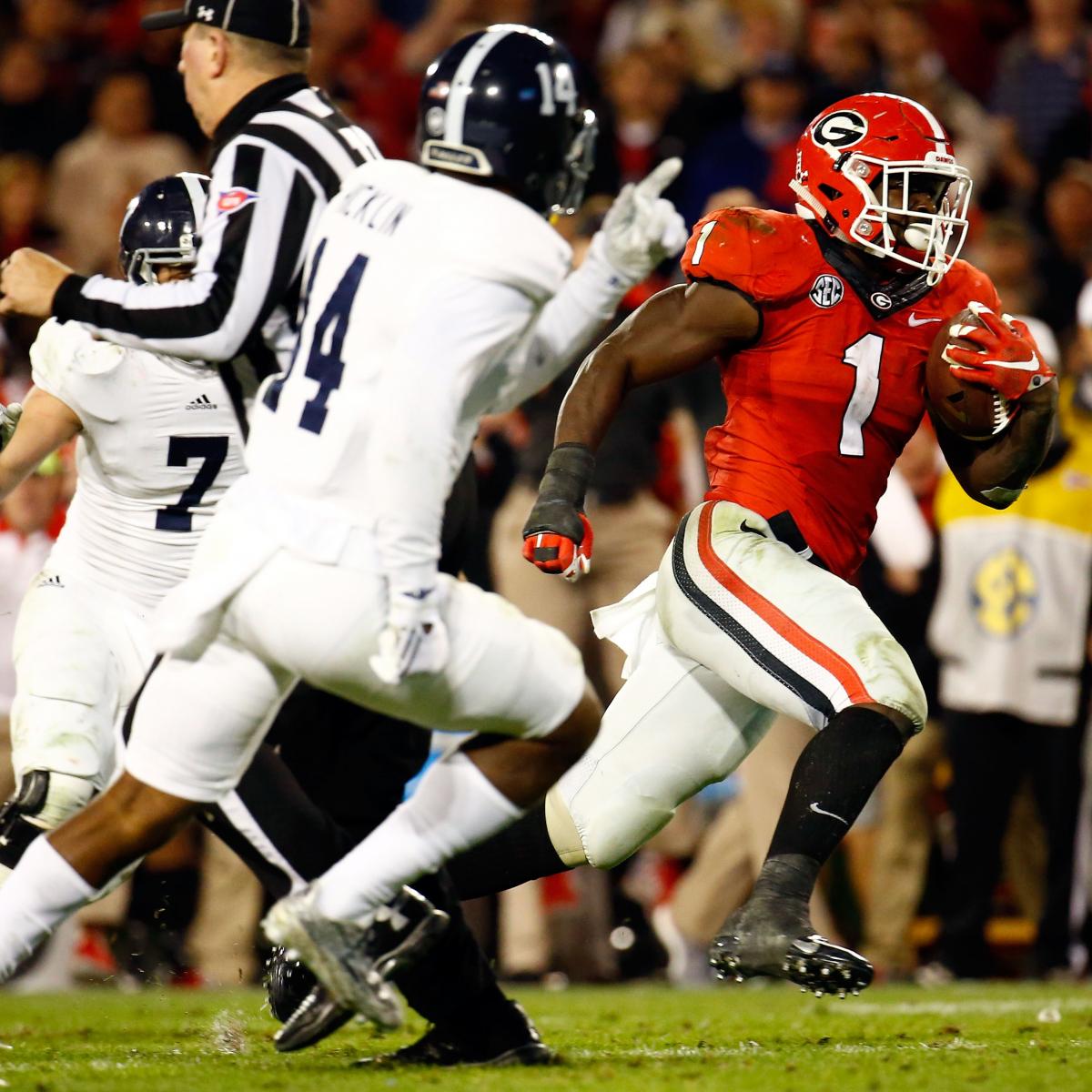 Georgia Football: Ranking the Top 5 Plays of the Bulldogs' Regular ...