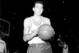 Dolph Schayes of the Syracuse Nats poses at New York's Madison Square Garden, shortly before playing his 1,0000th game with St. Louis, on January, 22, 1963. (AP Photo)