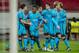 The players of FC Barcelona celebrate the goal of Lionel Messi of FC Barcelona during the UEFA Champions League match between Bayer 04 Leverkusen and FC Barcelona on December 9, 2015 at the BayArena in Leverkusen, Germany.(Photo by VI Images via Getty Images)