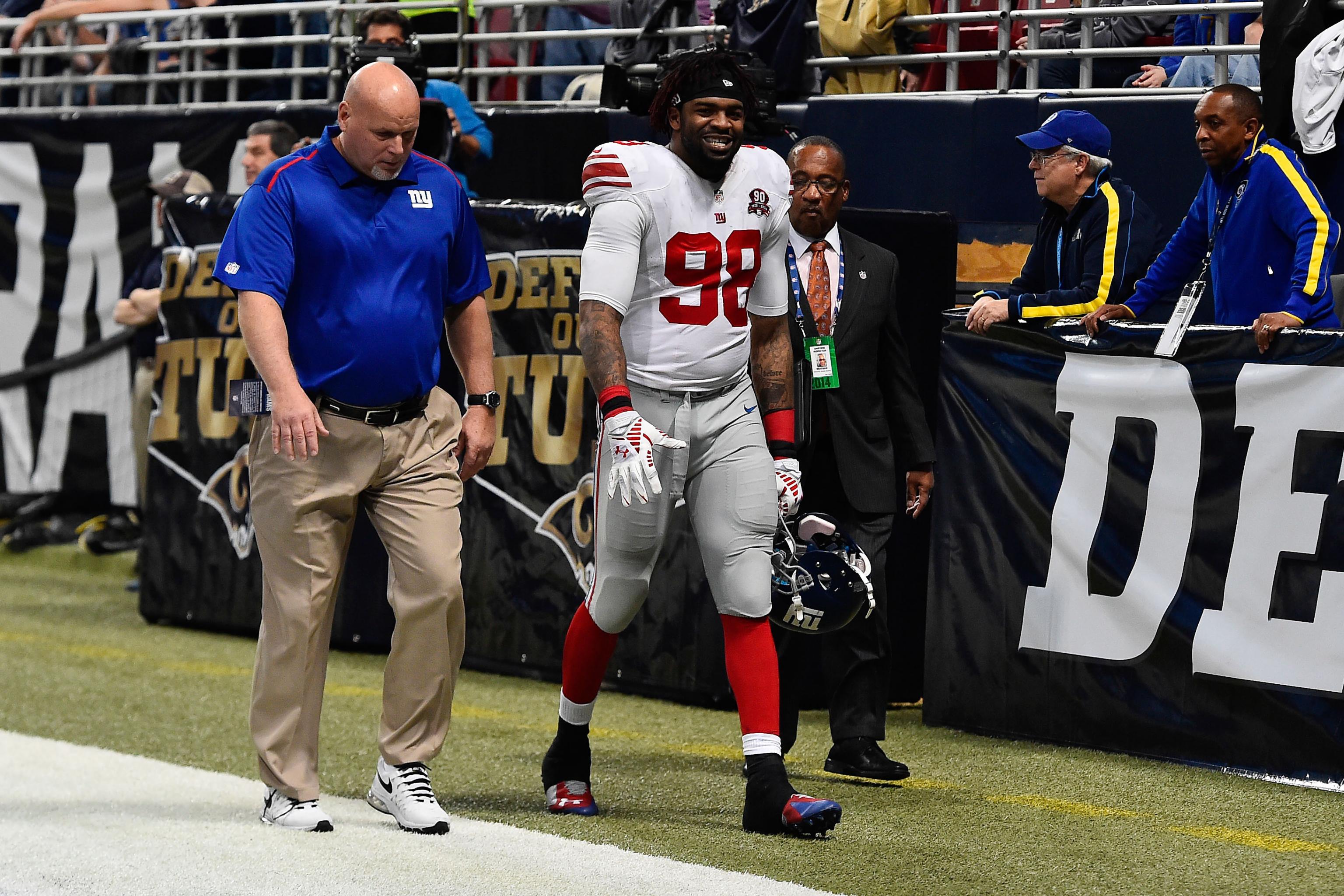 New York Giants Cut Damontre Moore 