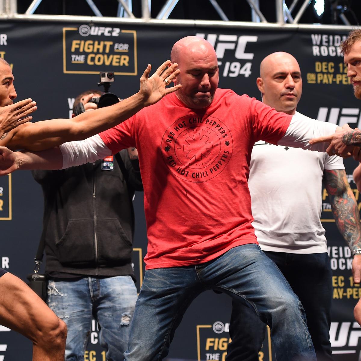 Jose Aldo Taunts Conor McGregor at UFC 194 Weigh-Ins | News, Scores ...