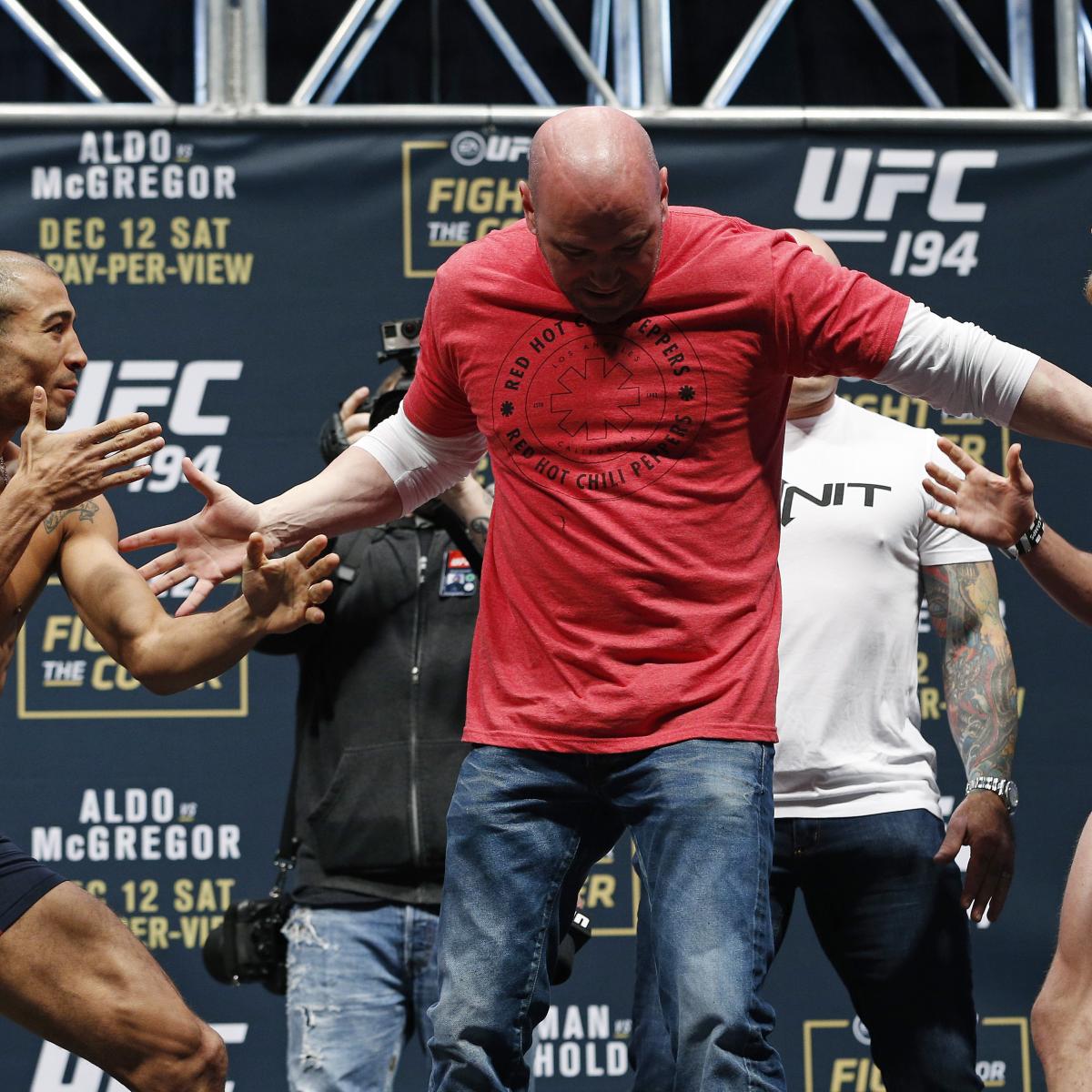 UFC 194 Fight Card: PPV Schedule, Odds and Predictions for Aldo vs ...