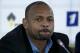 Former world boxing champion Roy Jones Jr attends a press conference after picking up his Russian passport on Tuesday, in Moscow, Russia, Wednesday, Oct. 28, 2015. His Russian citizenship was granted earlier by President Vladimir Putin. (AP Photo/Ivan Sekretarev)