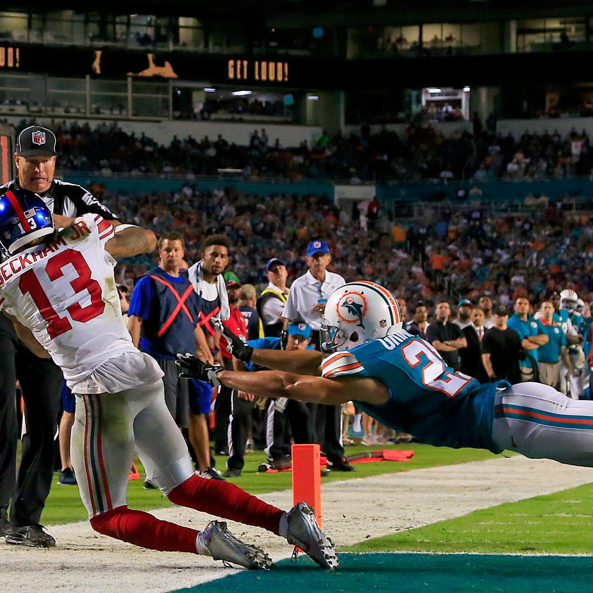 Giants vs. Dolphins Score and Twitter Reaction for Monday Night
