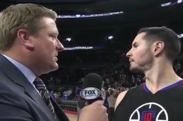 J J Redick Abruptly Leaves Interview Because Last 1 In