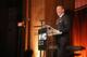 NEW YORK, NY - DECEMBER 08: Commissioner of Major League Soccer Don Garber speaks onstage at the Visionaries & Voices of NYC: NYC & Company Foundation travel and tourism awards on December 8, 2015 in New York City. (Photo by Monica Schipper/Getty Images for NYC & Company)