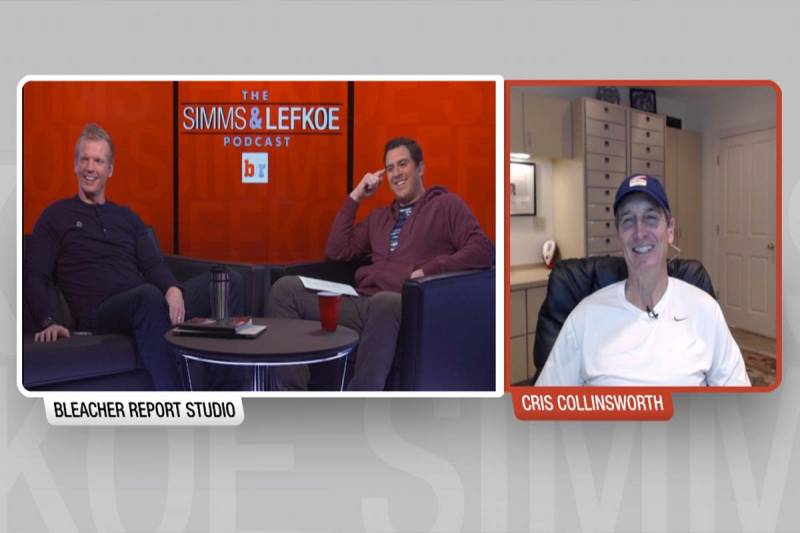 Simms Lefkoe Podcast Cris Collinsworth Interview Celebs
