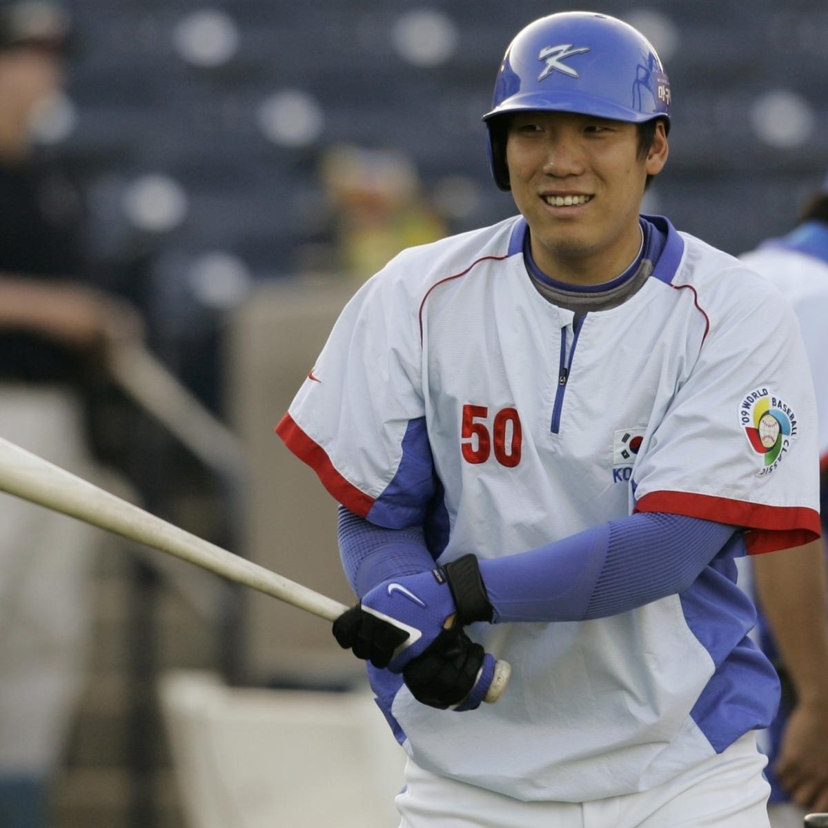 Hyun Soo Kim on his first major league home run 