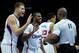 LOS ANGELES, CA - DECEMBER 29: Chris Paul #3 and Blake Griffin #32 of the Los Angeles Clippers argue a foul call with referee Courtney Kirkland #61 during a 101-97 Clipper win over the Utah Jazz at Staples Center on December 29, 2014 in Los Angeles, California. NOTE TO USER: User expressly acknowledges and agrees that, by downloading and or using this Photograph, user is consenting to the terms and condition of the Getty Images License Agreement. (Photo by Harry How/Getty Images)