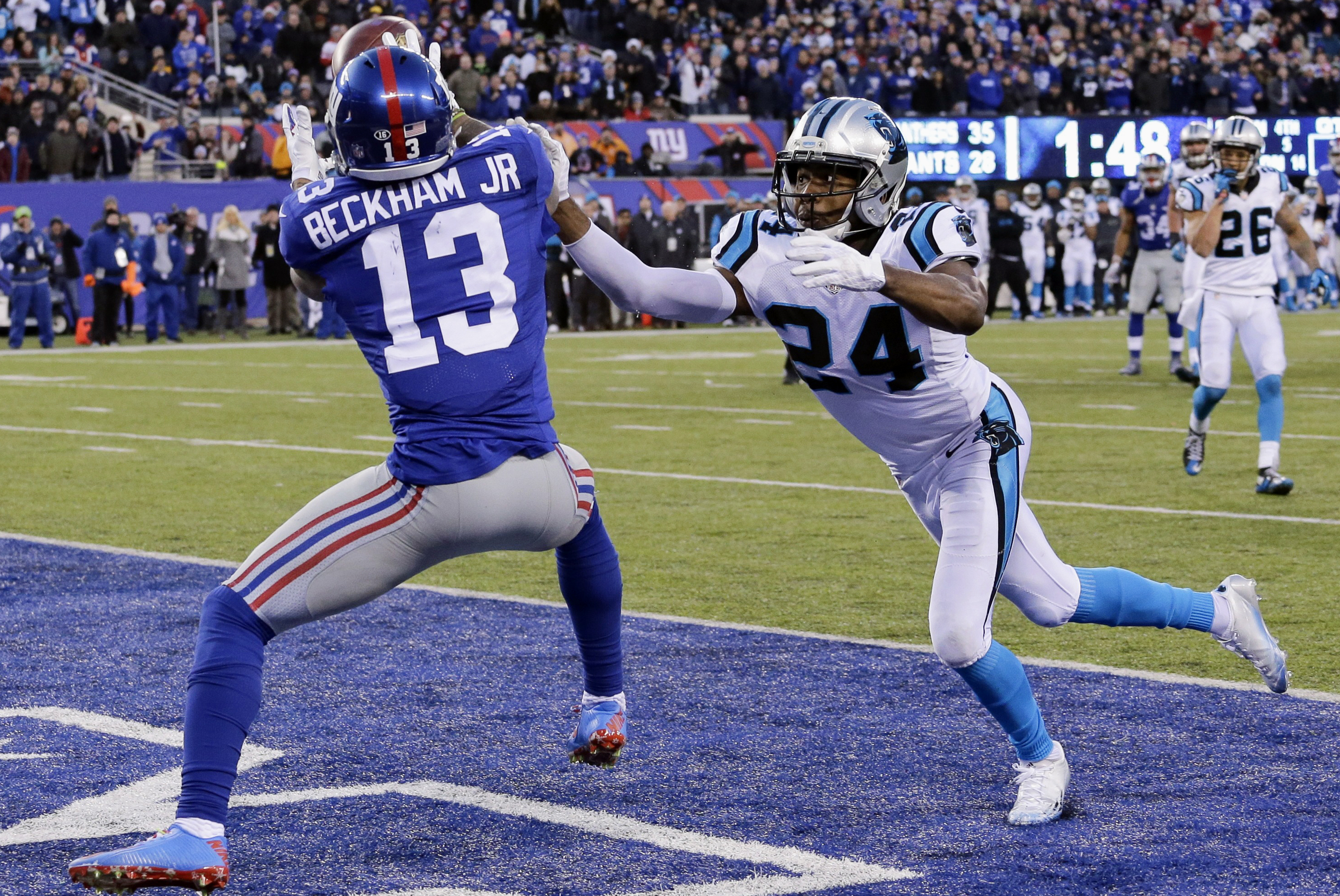 Sunday's Craziest Play: Odell Beckham Jr. Makes Ridiculous 1-Handed TD Catch, News, Scores, Highlights, Stats, and Rumors