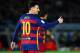 YOKOHAMA, JAPAN - DECEMBER 20: Lionel Messi of Barcelona reacts during the FIFA Club World Cup Final between River Plate and FC Barcelona at the International Stadium Yokohama on December 20, 2015 in Yokohama, Japan. (Photo by Masterpress/Getty Images)