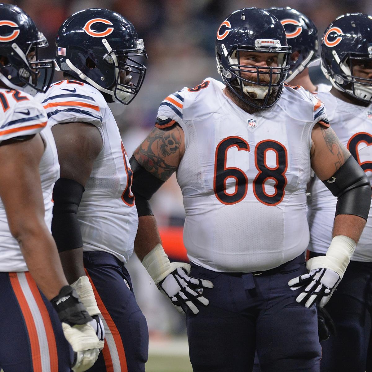 chicago bears offensive line grades