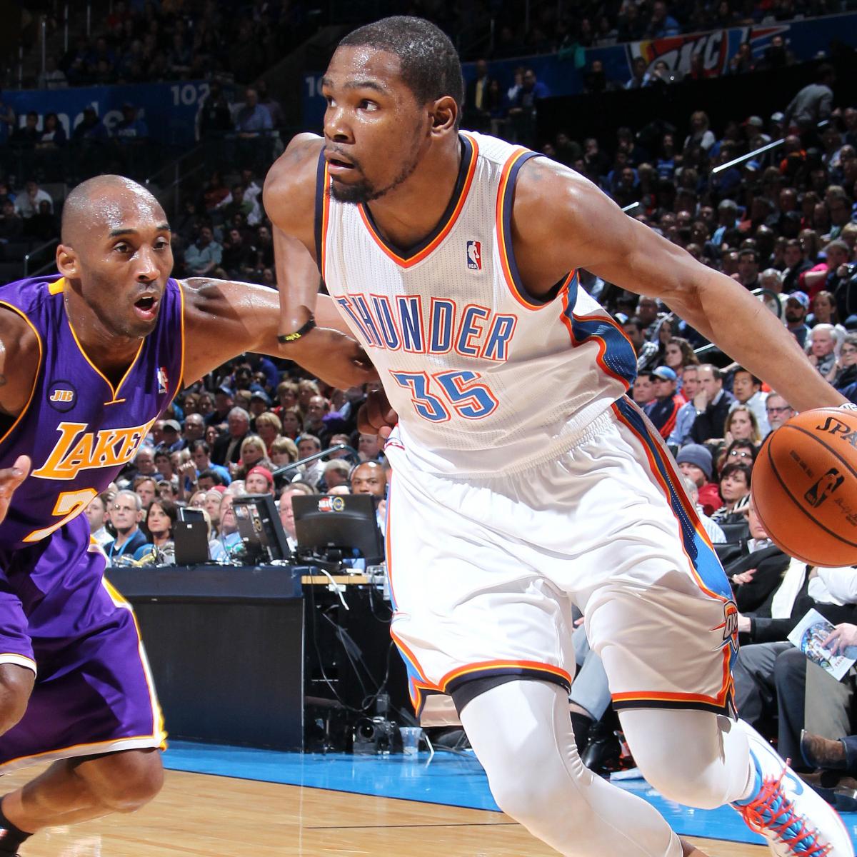 Oklahoma City Thunder vs. Los Angeles Lakers Live Score, Highlights