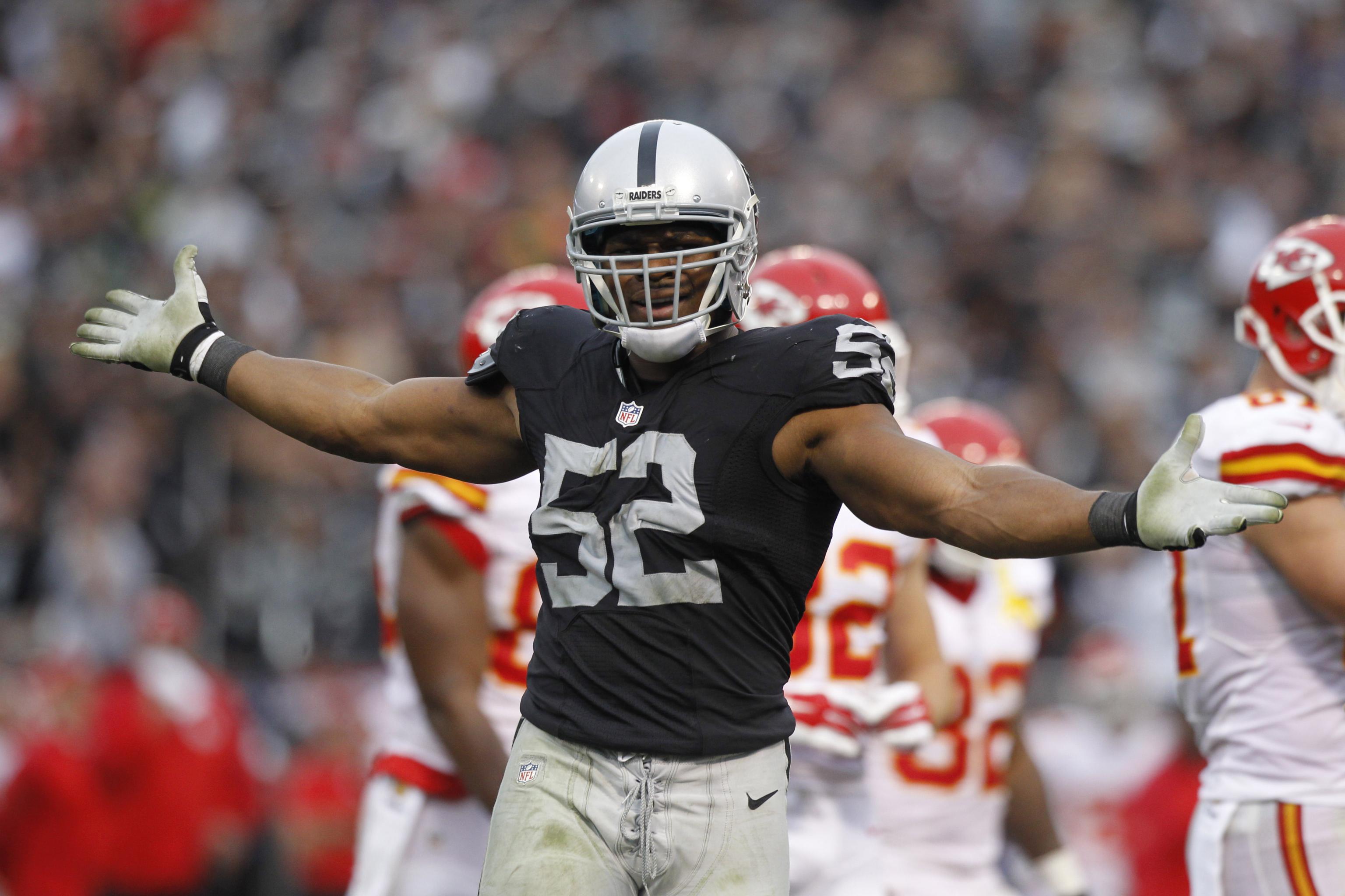 Khalil Mack ruined the Raiders with an all-time pass rushing day 