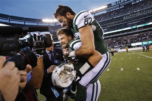 Ryan Fitzpatrick, Brandon Marshall Have Best Game as Jets Defeat Dolphins -  WSJ