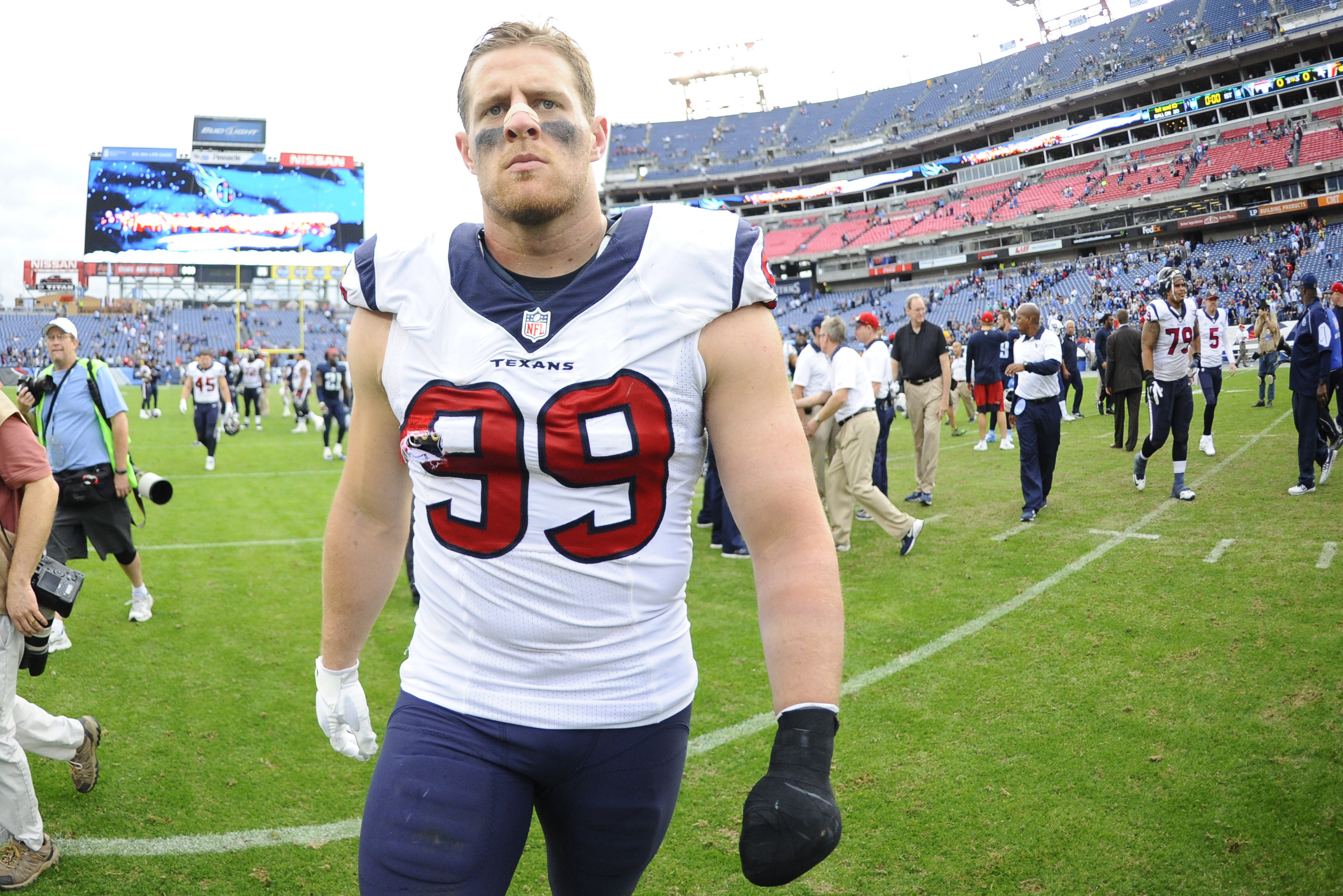 J.J. Watt working with no restrictions at Texans OTAs, PFF News & Analysis