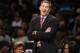 Phoenix Suns head coach Jeff Hornacek talks to an official in the second half of an NBA basketball game against the Brooklyn Nets at the Barclays Center, Tuesday, Dec. 1, 2015, in New York. The Nets won 94-91. (AP Photo/Kathy Willens)