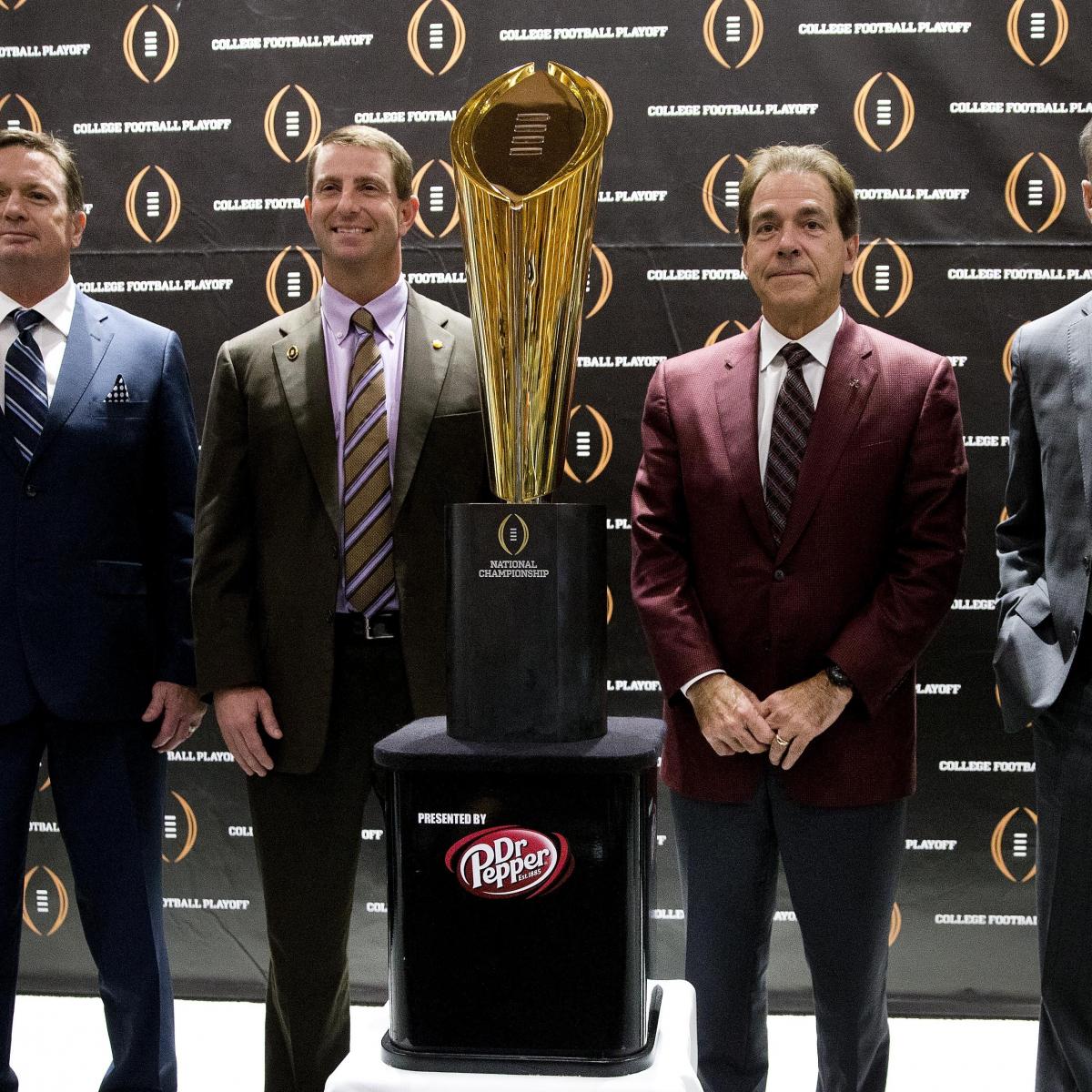Bleacher Report Expert Picks for College Football Playoff Semifinals