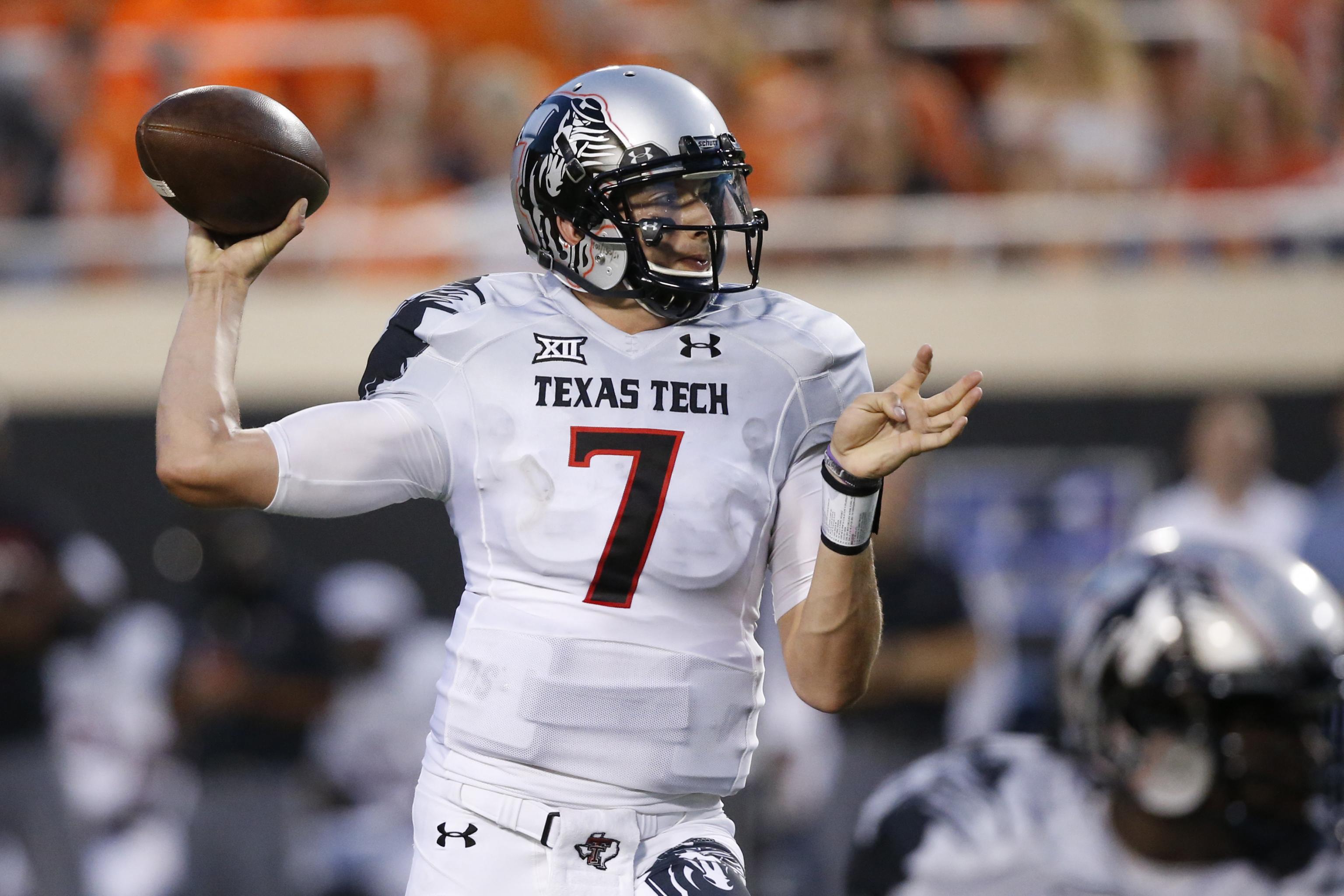 Former TTU QB Davis Webb heading to University of California